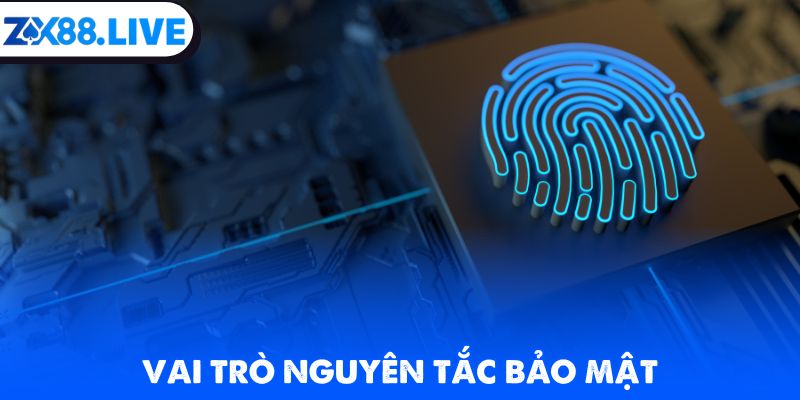 Vai trò nguyên tắc bảo mật