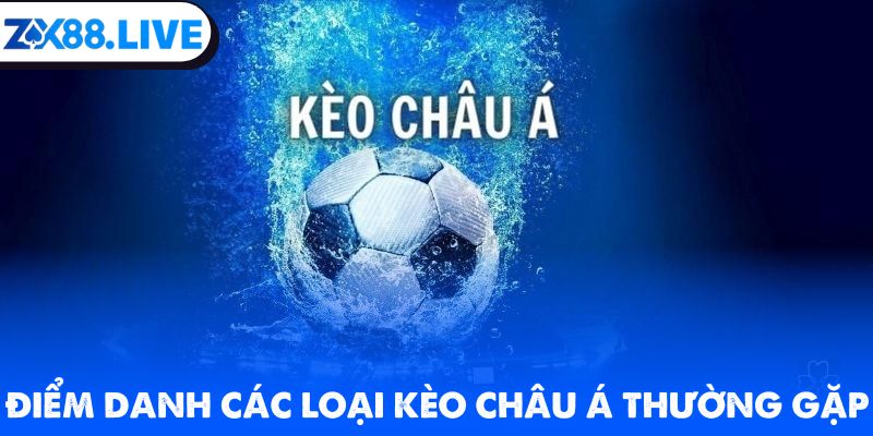 Điểm danh các loại kèo châu Á thường gặp