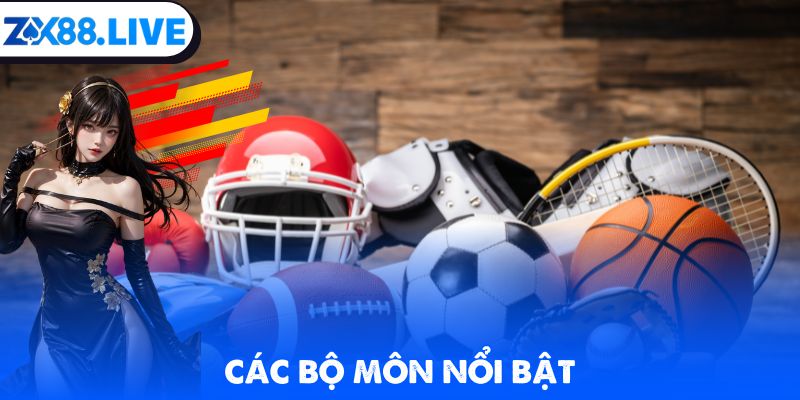 Các bộ môn nổi bật