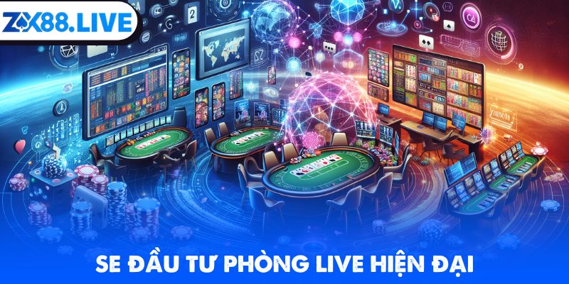 SE đầu tư phòng live hiện đại